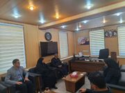 دیدارمدیرکل کانون با فرماندارایلام
