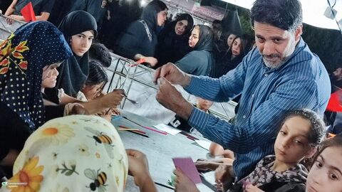 موکب «نوگلان حسینی» کانون پرورش فکری خوزستان