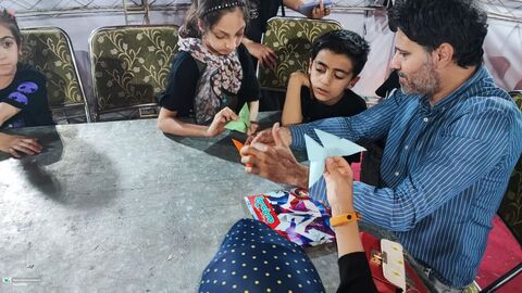 موکب «نوگلان حسینی» کانون پرورش فکری خوزستان