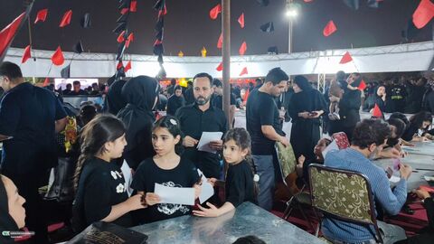 موکب «نوگلان حسینی» کانون پرورش فکری خوزستان