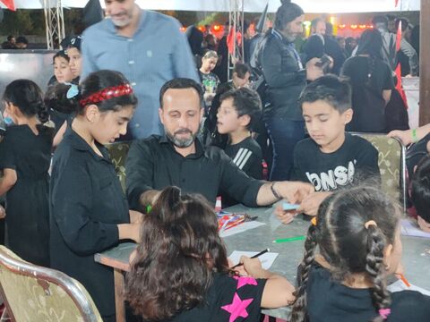 موکب «نوگلان حسینی» کانون پرورش فکری خوزستان