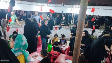 موکب «نوگلان حسینی» کانون پرورش فکری خوزستان