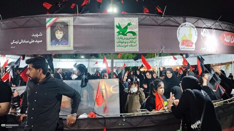 موکب «نوگلان حسینی» کانون پرورش فکری خوزستان