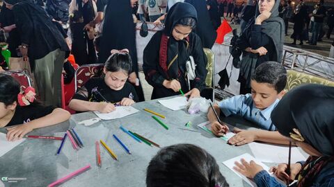 موکب «نوگلان حسینی» کانون پرورش فکری خوزستان