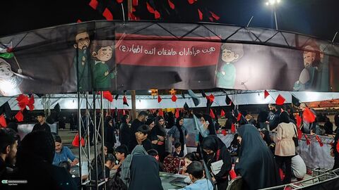 موکب «نوگلان حسینی» کانون پرورش فکری خوزستان