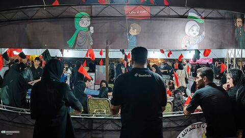 موکب «نوگلان حسینی» کانون پرورش فکری خوزستان