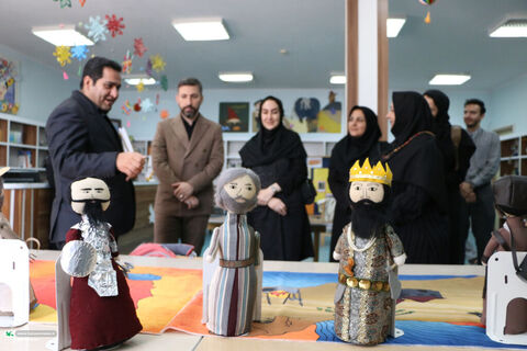 بازدید مدیر آفرینش‌های ادبی و هنری کانون پرورش فکری از مجتمع فرهنگی و هنری سمنان