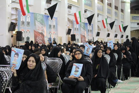 حضور کانون پرورش فکری کودکان و نوجوانان استان آذربایجان شرقی در مراسم گرامیداشت شهدای اقتدار استان