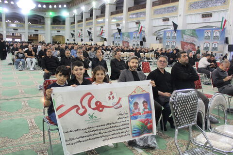حضور کانون پرورش فکری کودکان و نوجوانان استان آذربایجان شرقی در مراسم گرامیداشت شهدای اقتدار استان