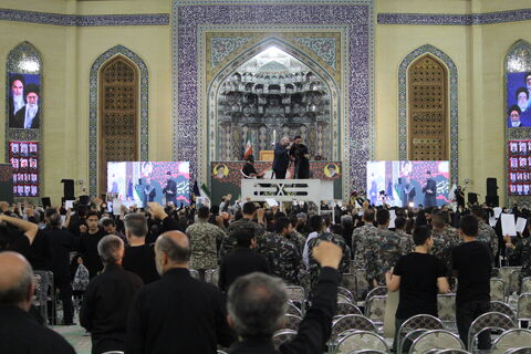 حضور کانون پرورش فکری کودکان و نوجوانان استان آذربایجان شرقی در مراسم گرامیداشت شهدای اقتدار استان