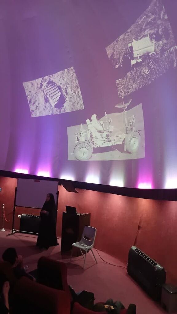 سفرفضایی اعضا نوجوان باشگاه نجوم