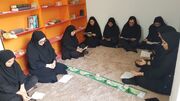 مراسم پرفیض زیارت عاشورا در نمازخانه اداره‌کل کانون کرمانشاه