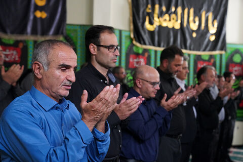 مراسم عزاداری سالار شهیدان در نمازخانه مجتمع مرکزی کانون