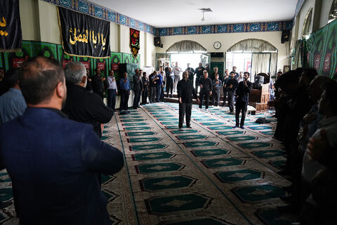 مراسم عزاداری سالار شهیدان در نمازخانه مجتمع مرکزی کانون
