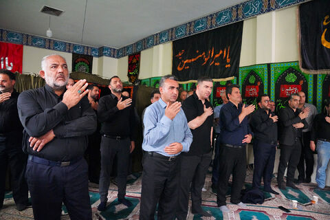 مراسم عزاداری سالار شهیدان در نمازخانه مجتمع مرکزی کانون