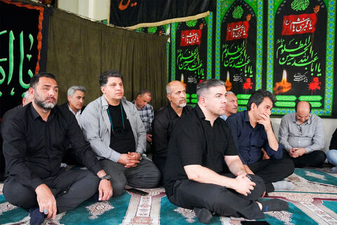 مراسم عزاداری سالار شهیدان در نمازخانه مجتمع مرکزی کانون