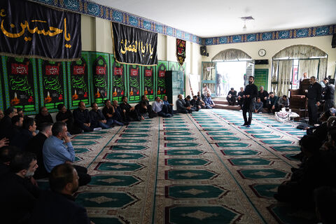 مراسم عزاداری سالار شهیدان در نمازخانه مجتمع مرکزی کانون