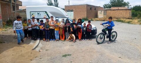 فعالیت مراکز سیار کانون استان آذربایجان غربی در فصل تابستان