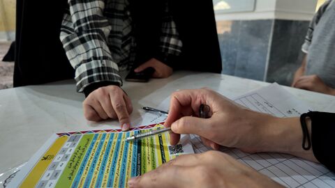 میز خدمت کانون در نماز جمعه