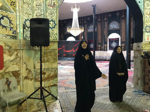 مراسم فرهنگی و معنوی مرکز شماره 4 کانون اردبیل در امامزاده سید صدرالدین اردبیل