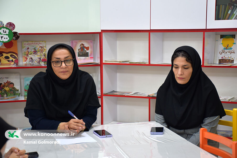حضور مدیرکل کانون پرورش فکری لرستان در مرکز شماره ۲ خرمآباد