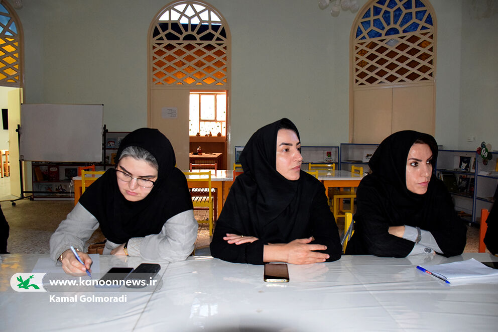 حضور مدیرکل کانون پرورش فکری لرستان در مرکز شماره ۲ خرمآباد