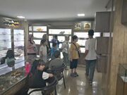 بازدید علمی اعضای مراکز کانون گرگان از موزه سنگ