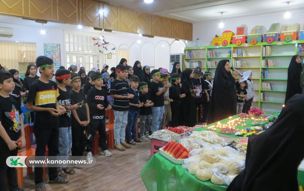 سوگواره «کودکان عاشورایی» در مرکز برازجان برگزار شد