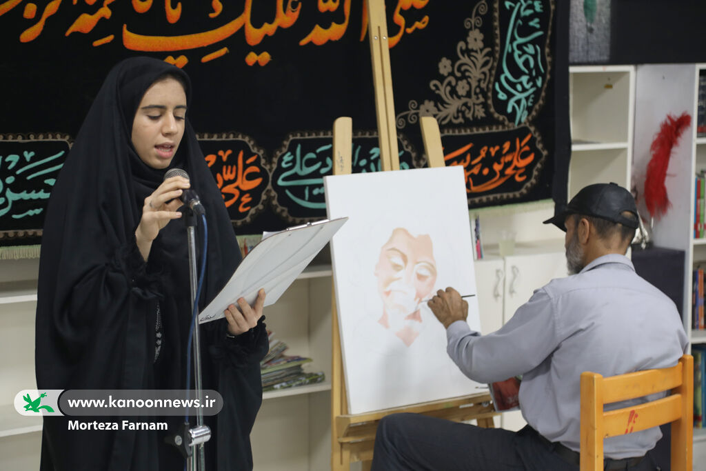 گردهمایی کودکان عاشورایی با عنوان از نخل تا آوار در یزد برگزار شد