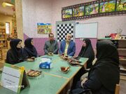 نشست هم‌اندیشی با مدیران مدارس شهرک امام در مرکز شماره ۲ گرگان