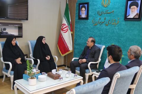 دیدار با فرماندار یزد