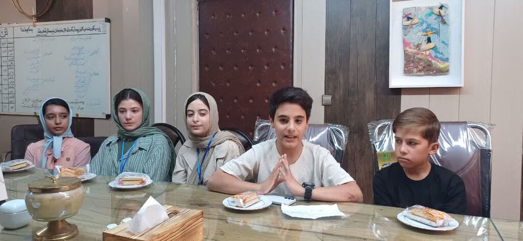 دیدار کانونیاران با سرپرست کانون همدان