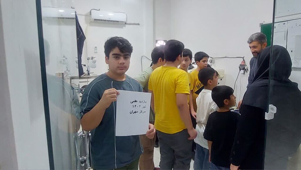 بازدید علمی اعضای مرکز مهران
