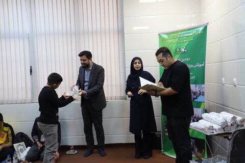 چند نما از برگزاری دومین اردوی آموزشی -ورزشی کانون‌یاران استان قزوین