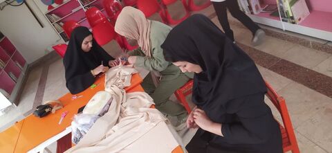 گزارش تصویری/ دست‌سازه‌های اربعین مراکز فرهنگی- هنری کانون همدان