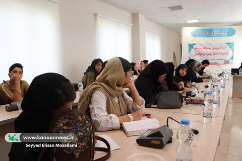 کارگاه آموزشی باشگاه نوجوانان رسانه و تولیدمحتوا کانون گلستان