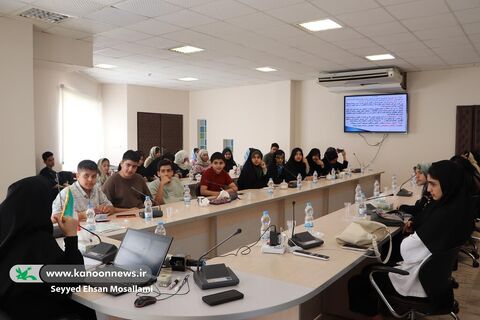 کارگاه آموزشی باشگاه نوجوانان رسانه و تولیدمحتوا کانون گلستان
