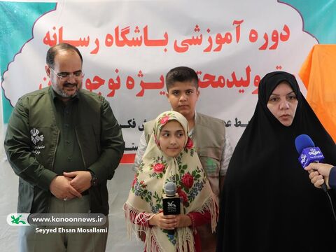 کارگاه آموزشی باشگاه نوجوانان رسانه و تولیدمحتوا کانون گلستان