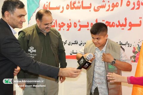 کارگاه آموزشی باشگاه نوجوانان رسانه و تولیدمحتوا کانون گلستان