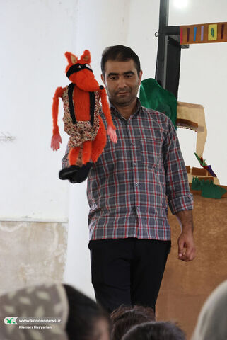 رونمایی از اولین نمایش عروسکی واحد سیار روستایی چهارمحال و بختیاری