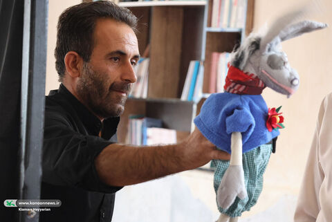رونمایی از اولین نمایش عروسکی واحد سیار روستایی چهارمحال و بختیاری