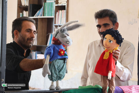 رونمایی از اولین نمایش عروسکی واحد سیار روستایی چهارمحال و بختیاری