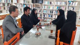 دیدار مربی مسئول کانون زاویه با شهردار و اعضای شورای شهر 
 