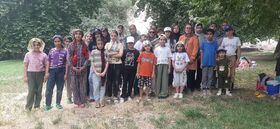 اردوی تابستانی والدین و اعضای مرکز شماره ۱۴ در بیستون کرمانشاه