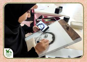 اعضا و مربیان مراکز کانون استان قم، چهره شهدای جنگ ۱۲ روزه را به تصویر کشیدند