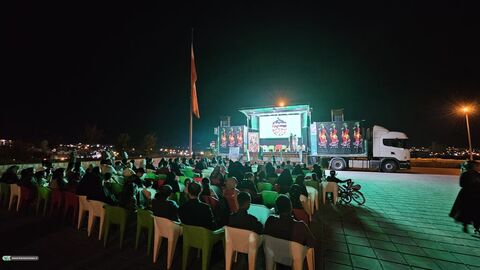 تماشاخانه سیار کانون پرورش فکری کودکان و نوجوانان در مناطق کم برخوردار یاسوج