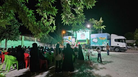 تماشاخانه سیار کانون پرورش فکری کودکان و نوجوانان در مناطق کم برخوردار یاسوج