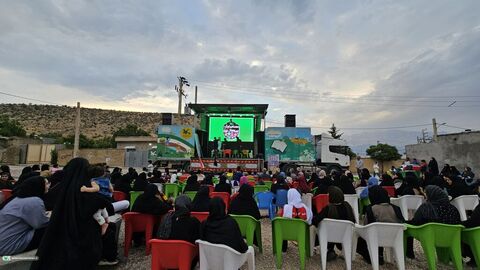 تماشاخانه سیار کانون پرورش فکری کودکان و نوجوانان در مناطق کم برخوردار یاسوج