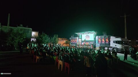تماشاخانه سیار کانون پرورش فکری کودکان و نوجوانان در مناطق کم برخوردار یاسوج