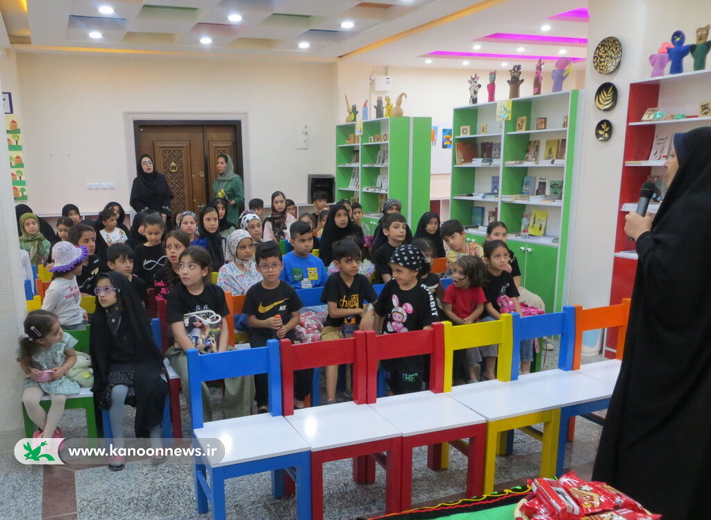 گردهمایی کودکان عاشورایی در مرکز فرهنگی هنری عالیشهر برگزار شد